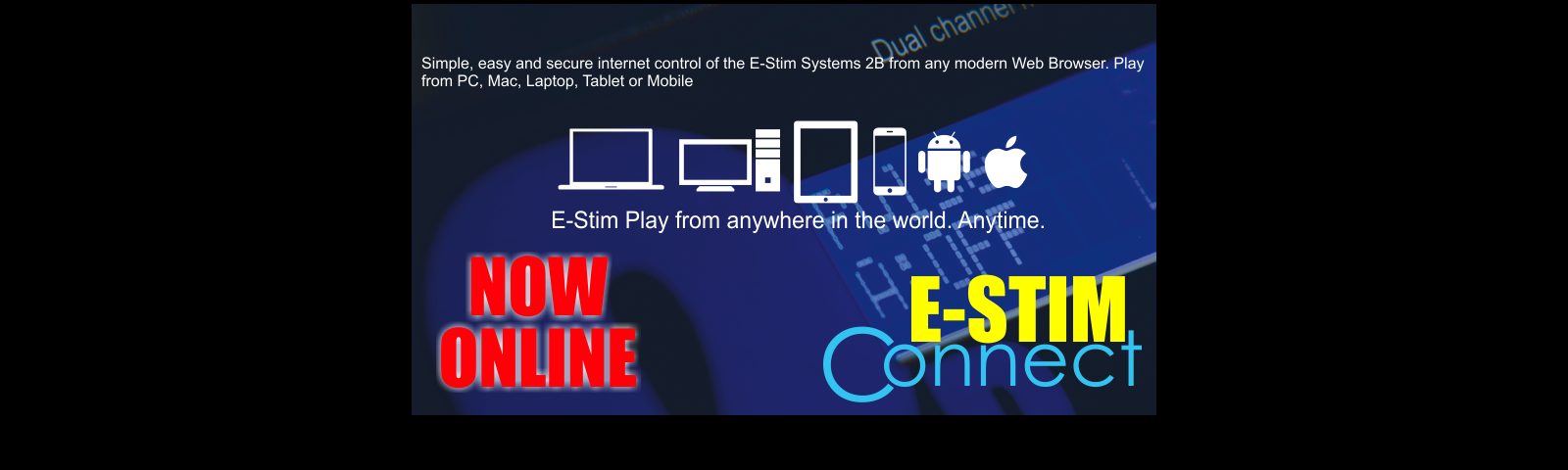 E-Stim Connect - E-Stim play across the web